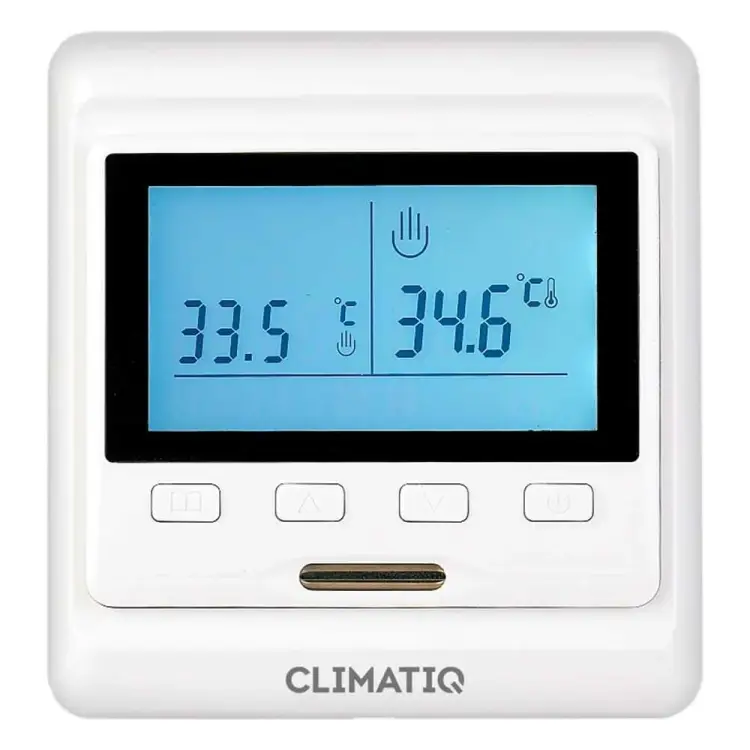 Терморегулятор для теплого пола IQWATT CLIMATIQ PT 20665 Терморегулятор для теплого пола IQWATT CLIMATIQ PT 20665