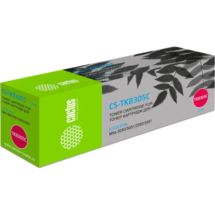 Лазерный картридж для kyocera mita 3050/3051/3550/355 Cactus tk-8305c 375989
