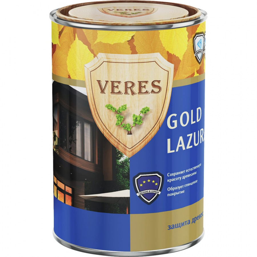 Пропитка VERES Gold Lazura №9