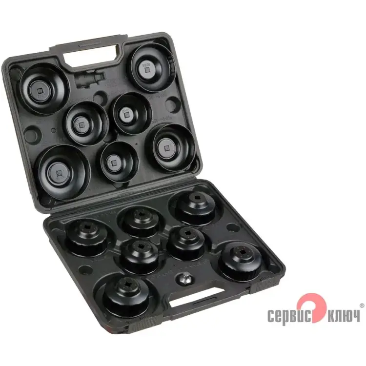 Набор чашек для снятия масляных фильтров Сервис Ключ 77704
