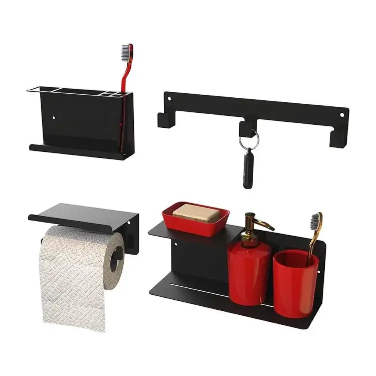 Аксессуары для ванной и душа Граф Держалкин horizon pass H-набор-Pass-ч Аксессуары для ванной и душа Граф Держалкин horizon pass H-набор-Pass-ч