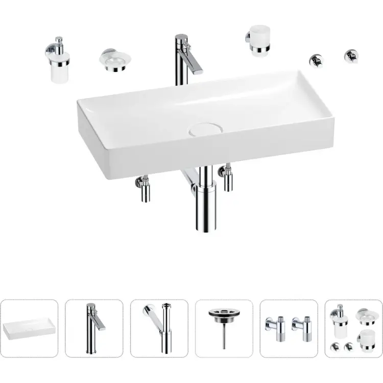 Раковина для ванной Wellsee Pure BY 201006456