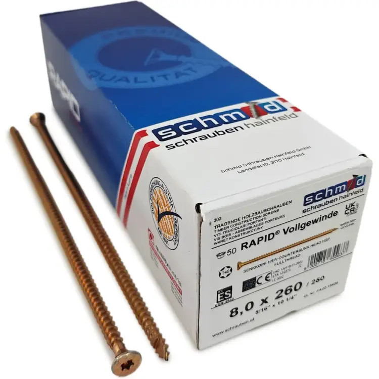 Шурупы Simpson Schmid Rapid FT SK Half-tip 1935740802600001