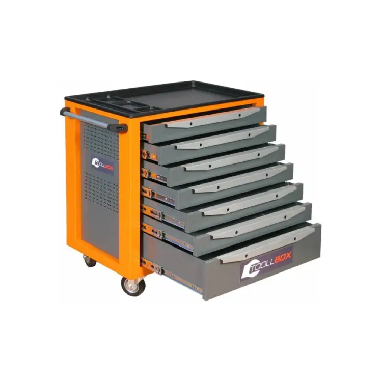 Инструментальная тележка Toollbox standart TBS-7 RAL 2008 Инструментальная тележка Toollbox standart TBS-7 RAL 2008