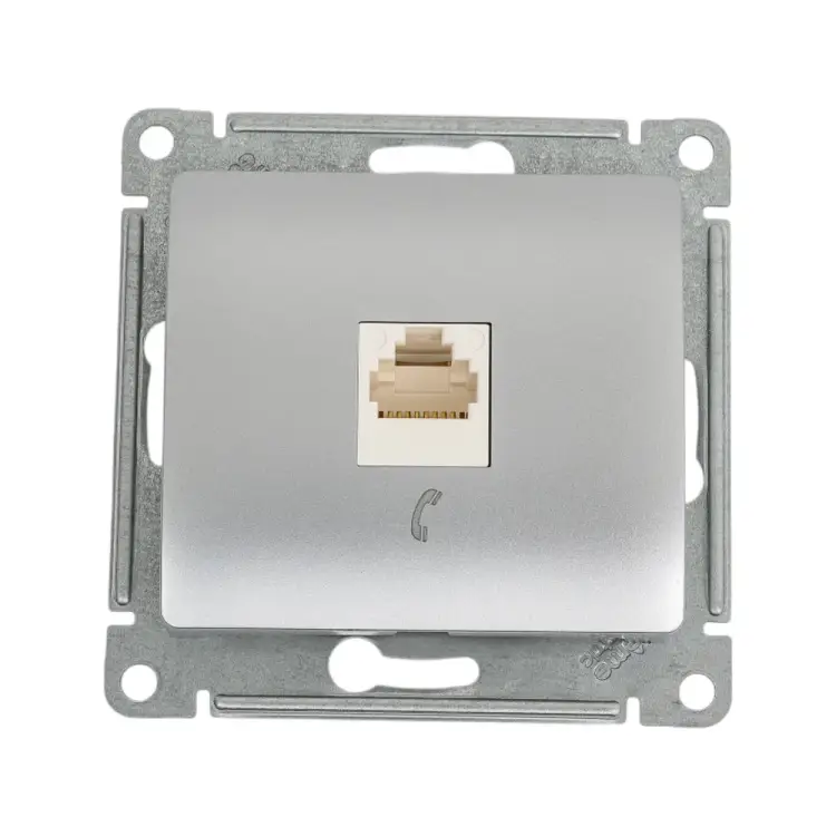 Телефонная розетка Systeme Electric Glossa GSL000381T