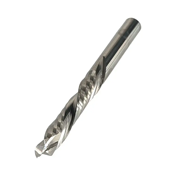 Спиральная двухзаходная компрессионная фреза для ЧПУ Greencut GC6126