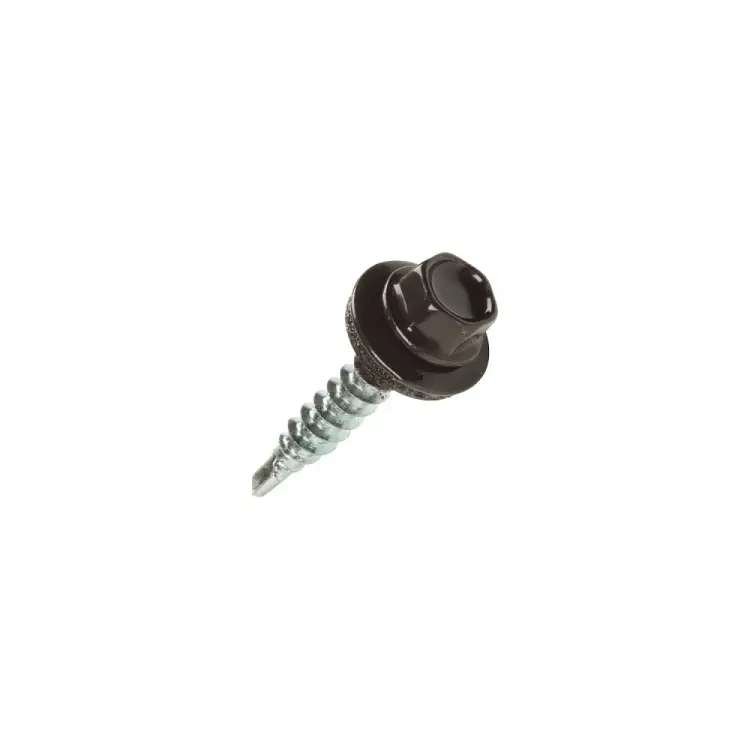 Кровельный оцинкованный саморез STARFIX 4,8x19 мм, RAL 8017, 5 кг SMV1-66086-5