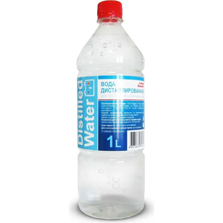 Вода дистиллированная tekom Distilled water 4607066980343