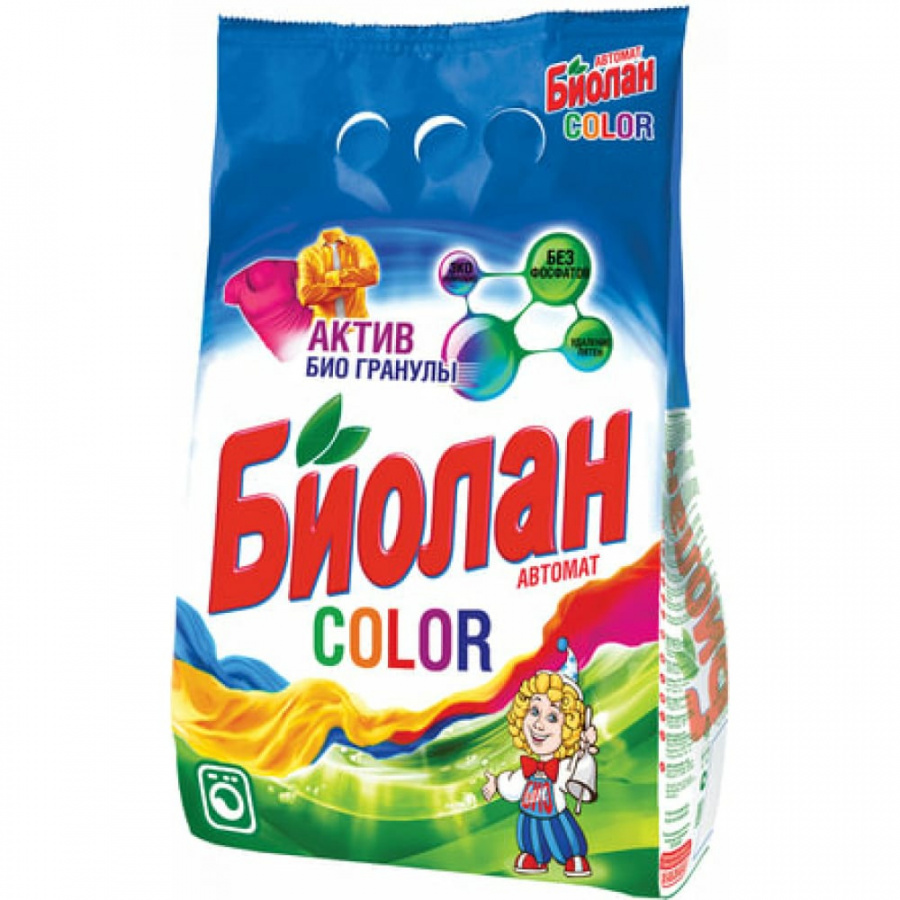 Стиральный порошок БИОЛАН Color