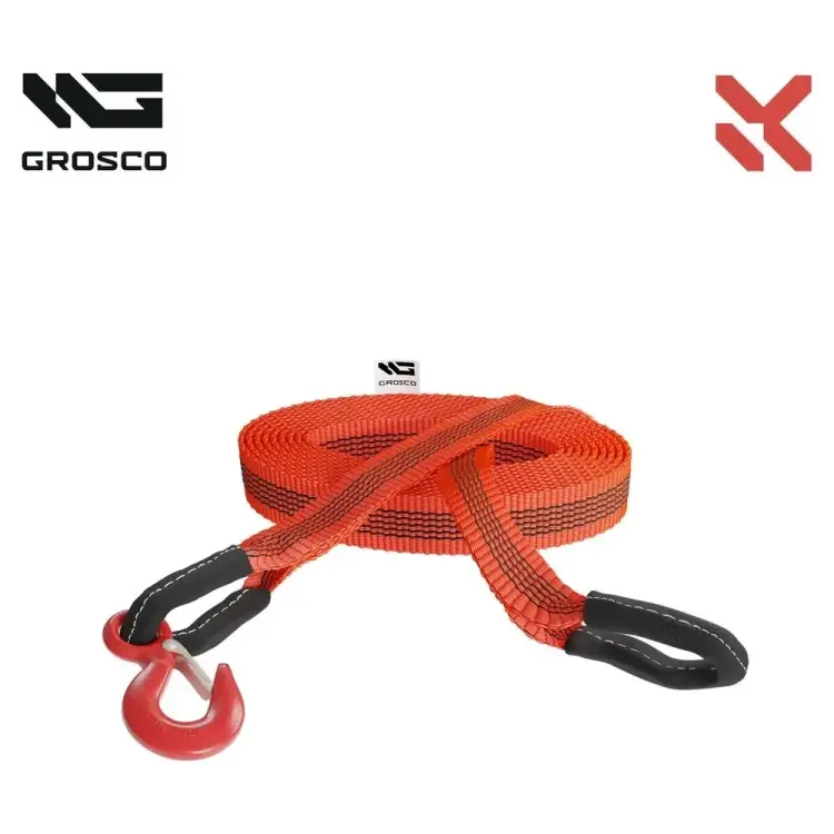 Динамическая стропа для буксировки авто до 3.5 тонн Grosco BTD0715LL Динамическая стропа для буксировки авто до 3.5 тонн Grosco BTD0715LL