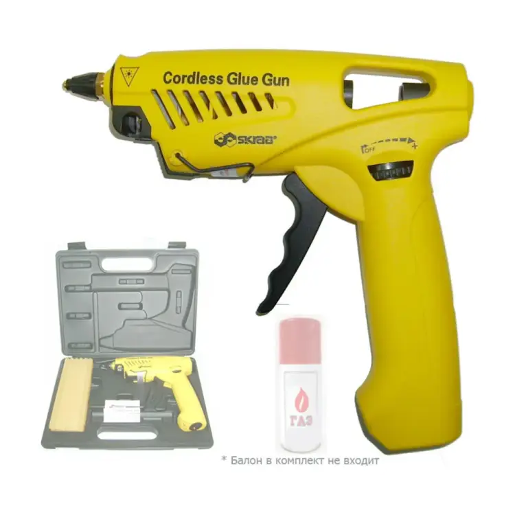 Газовый клеевой пистолет SKRAB HG872BK 26941 Газовый клеевой пистолет SKRAB HG872BK 26941