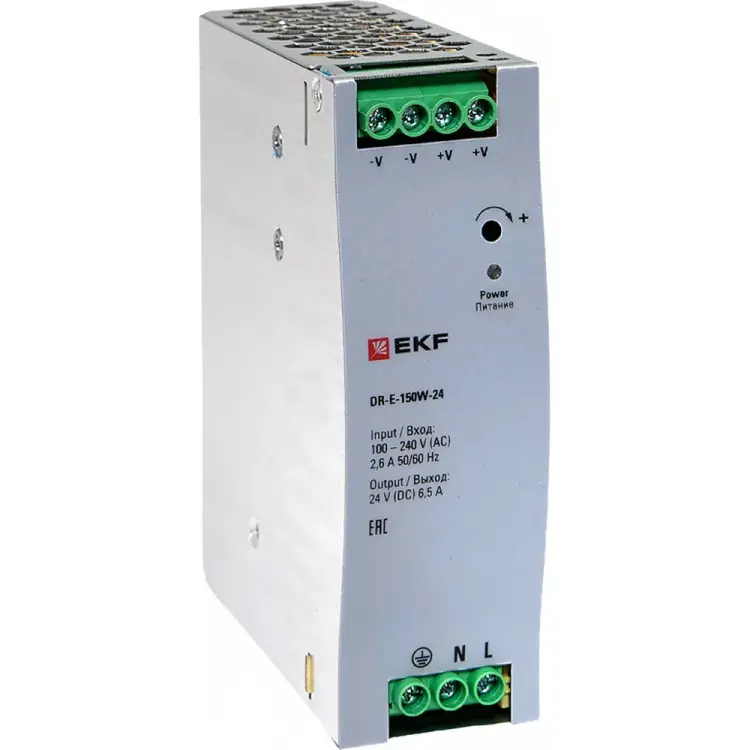 Блок питания EKF DR-E-150W-24