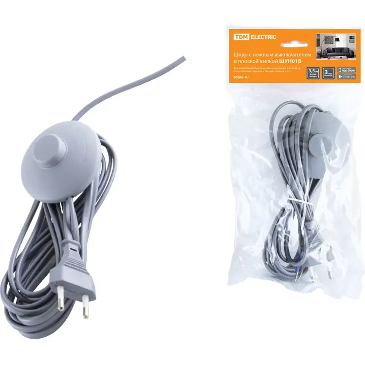 Шнур TDM ELECTRIC ШУН01В SQ1305-0065 Шнур TDM ELECTRIC ШУН01В SQ1305-0065