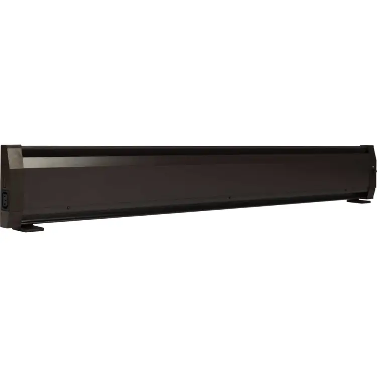 Плинтусный обогреватель Mr.Tektum Smart-Roll 800Вт 1,1м коричневый подключение справа SRBR2,1