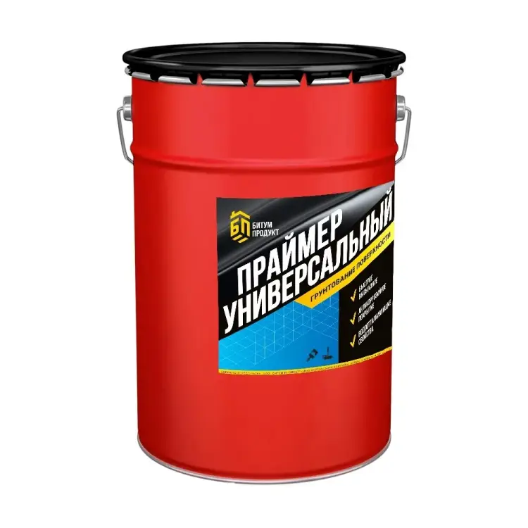Битумный универсальный праймер БИТУМ ПРОДУКТ 5 кг BP-008 Битумный универсальный праймер БИТУМ ПРОДУКТ 5 кг BP-008