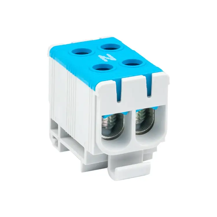 Двойная силовая вводная клемма EKF КСВ PROxima plc-kvs2-16-50-blue