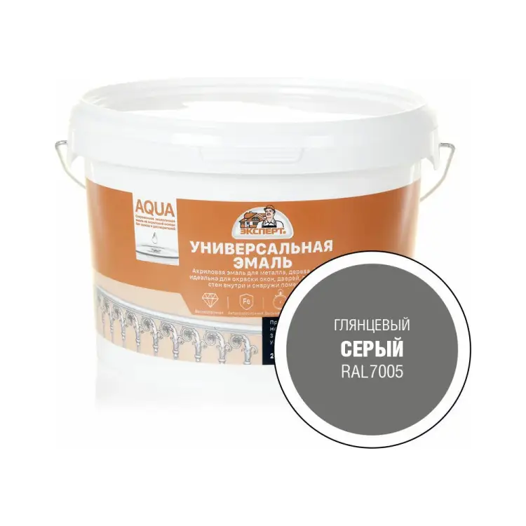 Универсальная акриловая эмаль Эксперт 29079
