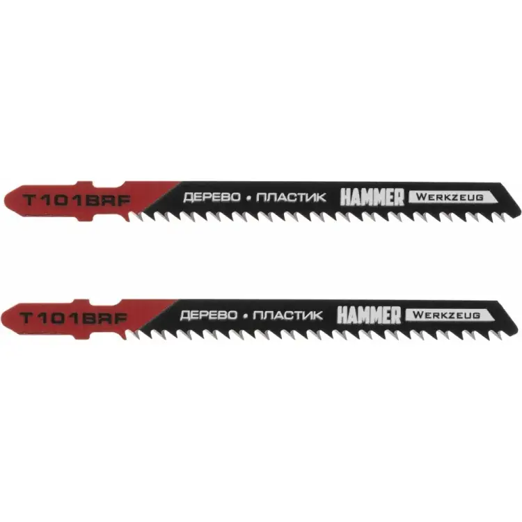 Пилка для лобзика Hammer Flex 204-105 JG WD T101BRF 30569 Пилка для лобзика Hammer Flex 204-105 JG WD T101BRF 30569