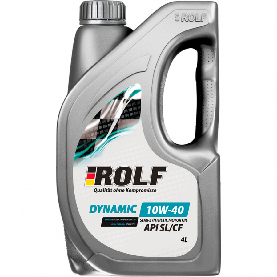 Полусинтетическое моторное масло Rolf Dynamic SAE 10W-40, API SL/CF