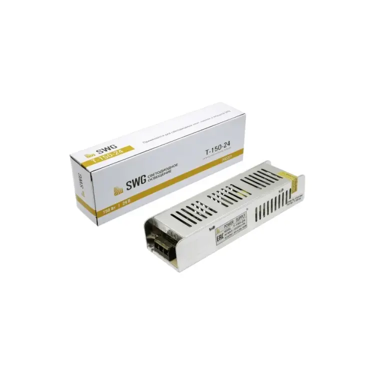 Компактный узкий блок питания SWG T-150-24 00-00000301