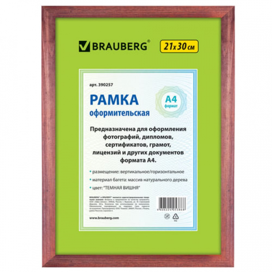 Рамка BRAUBERG HIT