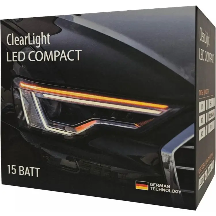 Комплект ламп Clearlight LED Compact H4 CLCT43LEDH4-2 Комплект ламп Clearlight LED Compact H4 CLCT43LEDH4-2