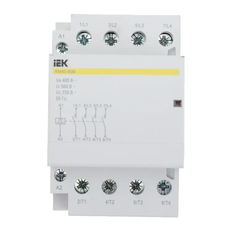 Контактор модульный IEK КМ40-40М MKK21-40-40