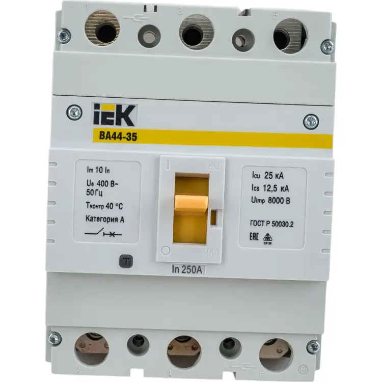 Автоматический выключатель IEK ВА44 35 SVA4410-3-0250