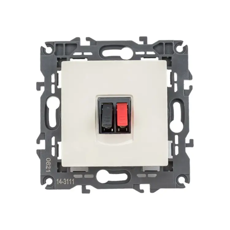 Аудио розетка ЭРА 14-3111-02 Elegance Б0034321