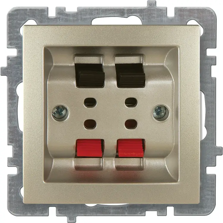 Двухместная механизм и накладка розетки Nilson TOURAN-ALEGRA-THOR 24150450