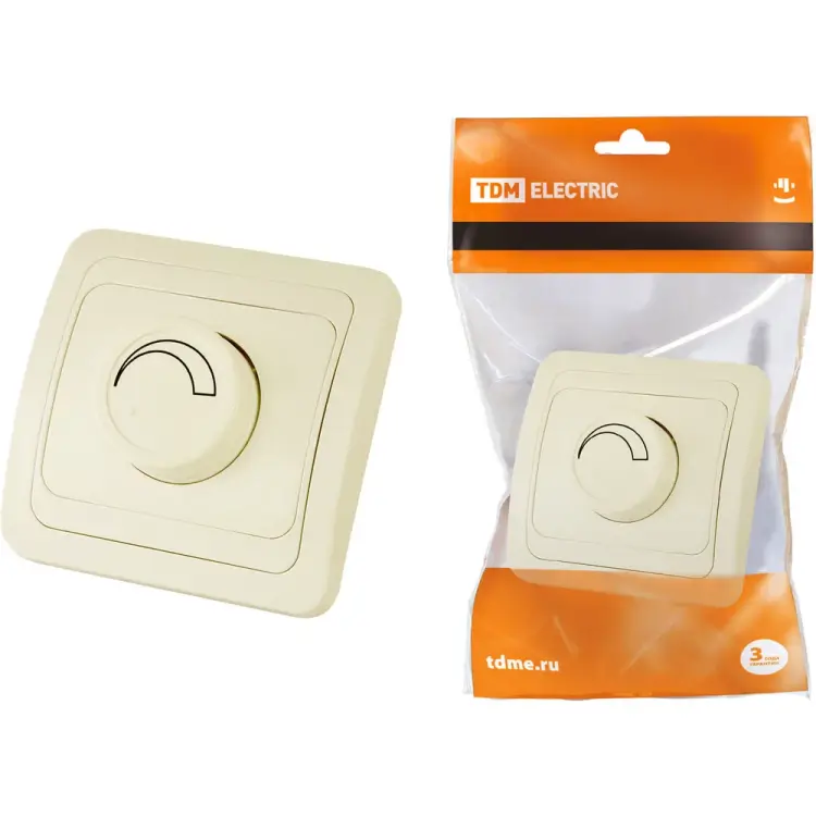 Поворотный светорегулятор TDM ELECTRIC Валдай SQ1804-0116