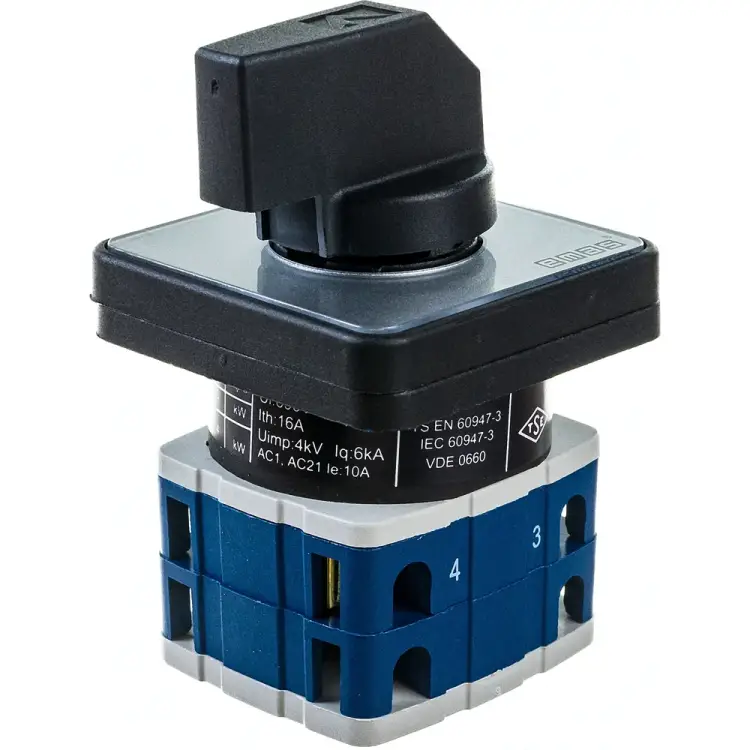 Трехфазный переключатель управления двигателем EMAS PSA010AK331S