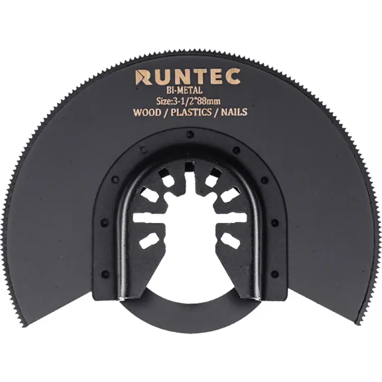 Пильная сегментная насадка для МФИ (реноватора) по дереву, пластику и металлу RUNTEC RT-OCB88