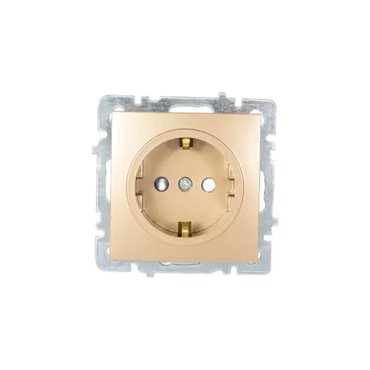 Механизм розетки Nilson Touran/Alegra metallic 24150419