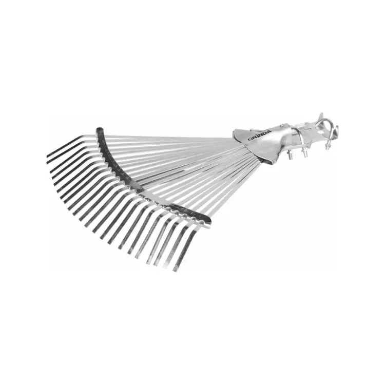 Веерные регулируемые усиленные грабли Grinda 421873
