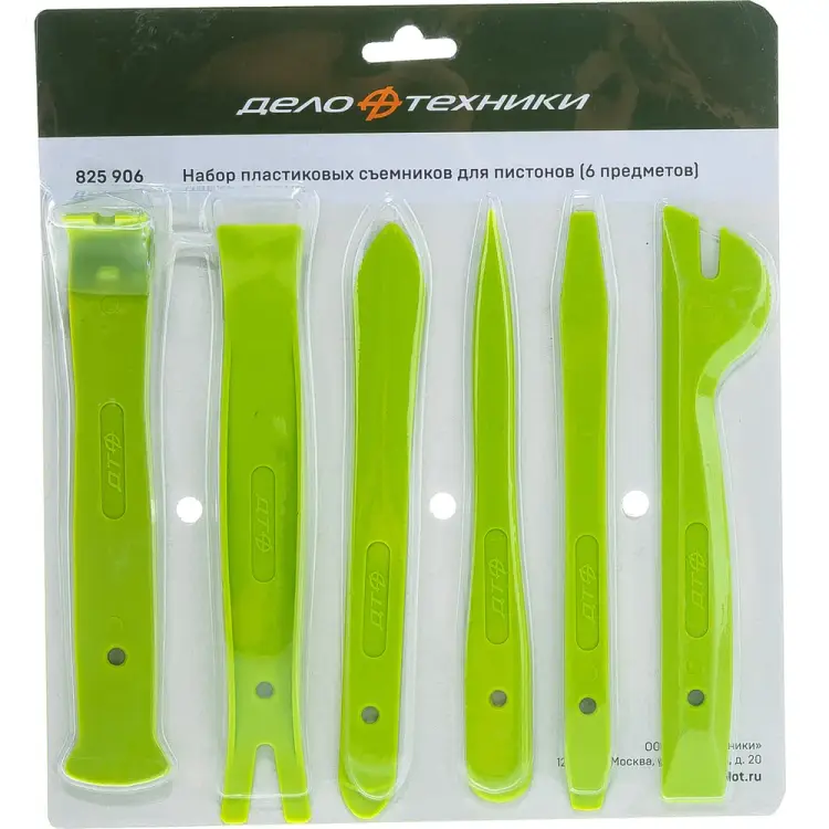 Набор пластиковых съемников для панелей облицовки Дело Техники 825906 Набор пластиковых съемников для панелей облицовки Дело Техники 825906