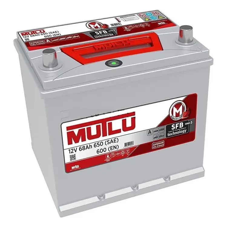 Аккумулятор Mutlu SFB M3 6СТ-68.0 70D23FL D23.68.060.С