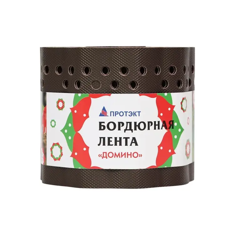Бордюрная лента ПРОТЭКТ Домино БГ-15/9 кор