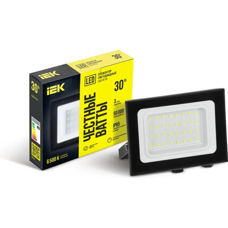 Светодиодный прожектор IEK СДО 06-30 LPDO601-30-65-K02