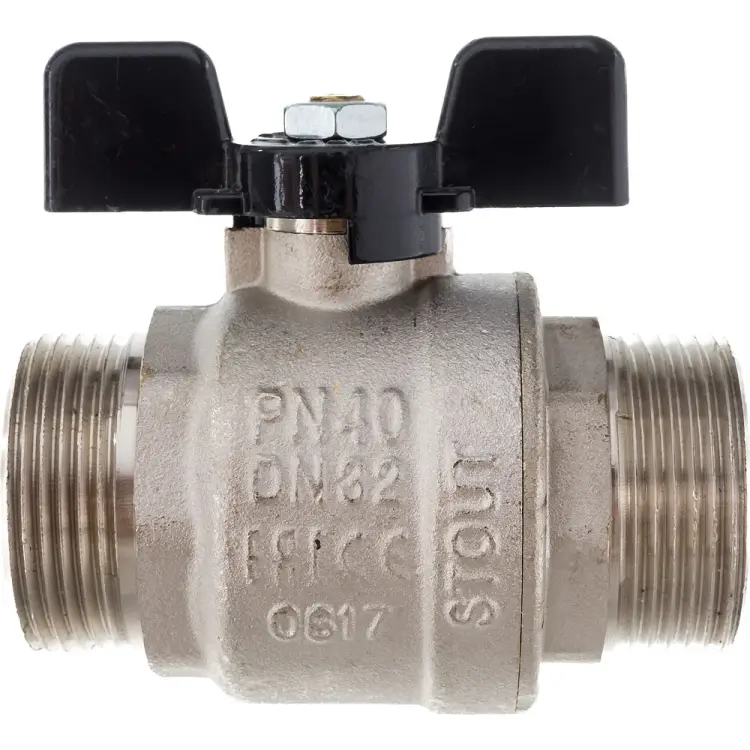 Полнопроходной шаровой кран STOUT RG008Q0M4B6GGC