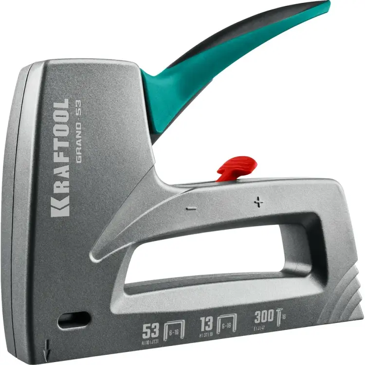 Алюминиевый степлер KRAFTOOL Grand-53 3193 Алюминиевый степлер KRAFTOOL Grand-53 3193