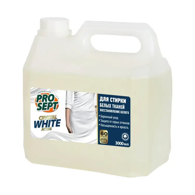 Средство для стирки белых и светлых тканей PROSEPT Crystal 288-3