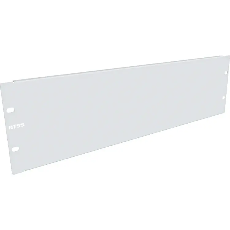 Панель заглушка NTSS 3U крепление 19 3U, серый RAL 7035 NTSS-FUB-3U