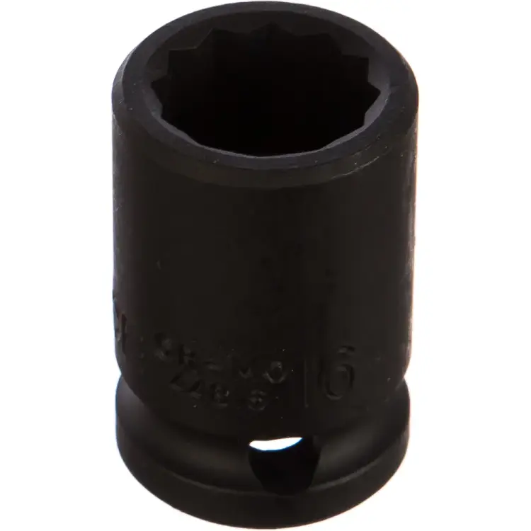 Ударная короткая двенадцатигранная торцевая головка FORCE 44816