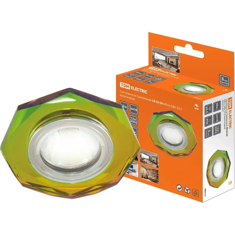 Встраиваемый светильник TDM ELECTRIC СВ 03-04 SQ0359-0051