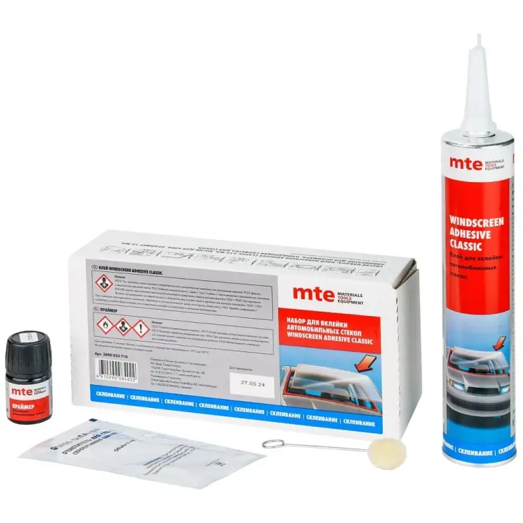 Набор для вклейки автомобильных стекол MTE Classic 2890023710 Набор для вклейки автомобильных стекол MTE Classic 2890023710