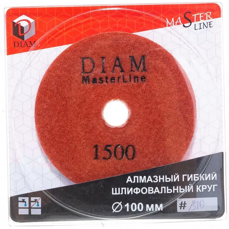 Гибкий шлифовальный алмазный круг Diam №1500 Master Line 000579 Гибкий шлифовальный алмазный круг Diam №1500 Master Line 000579