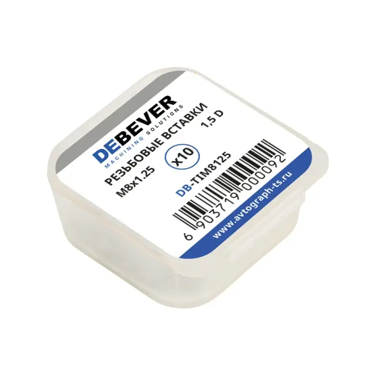 Резьбовые вставки Debever Machining Solutions DB-TIM8125
