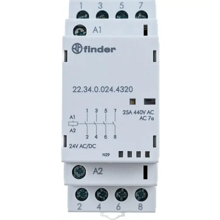 Модульный контактор Finder 223400244320