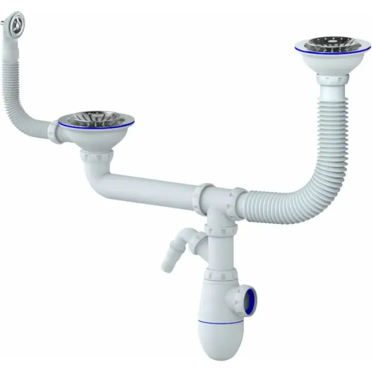 Двойной сифон Unicorn B710V 544823